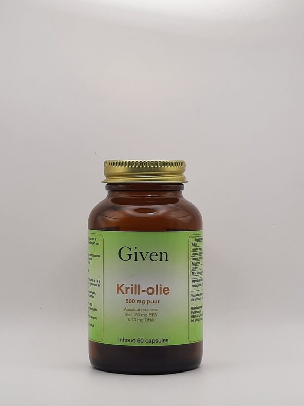 Krill Olie 500mg Puur