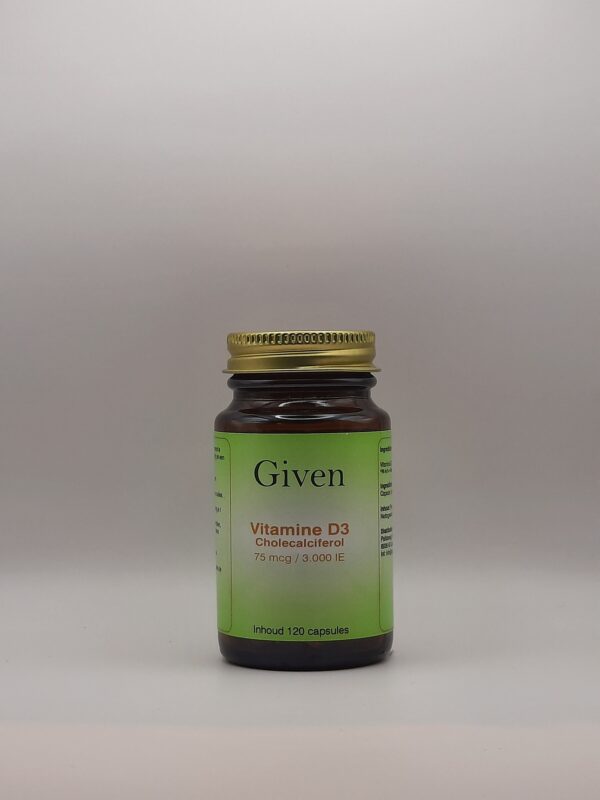 Vitamine D3 (cholecalciferol) 75mcg / 3000 IE