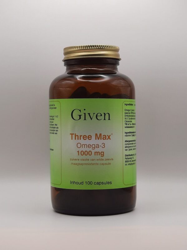 Three Max Omega 3 1000mg.