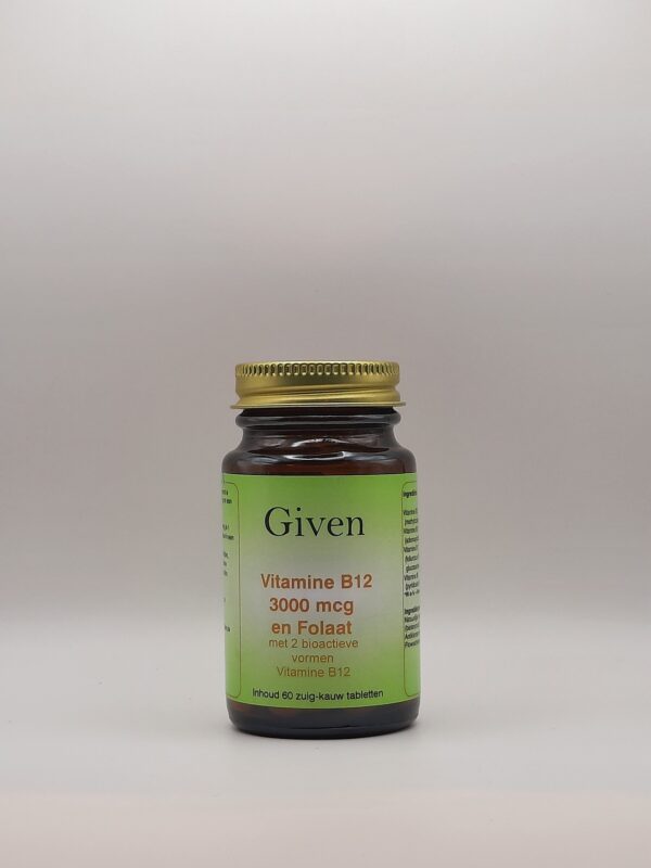 Vitamine B12 3000mcg & Folaat